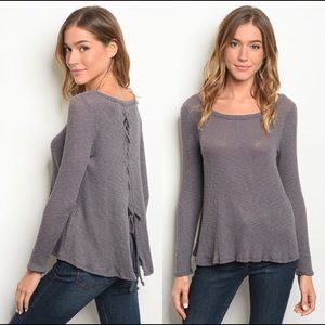 🦋Host Pick🦋Sexy long sleeved gray sweater